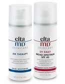 EltaMD UV Daily Facial Sunscreen Broad-Spectrum SPF 40 with Therapy Facial Moisturizer, Oil-free, Lightweight, Fragrance-free, Dermatologist-Recommend EltaMD