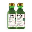 Maui Moisture Thicken & Restore + Bamboo Fibers Strengthening Shampoo to Soften Transitioning with Thicken & Restore + Bamboo Fibers Strengthening Conditioner to Soften Transitioning Maui Moisture