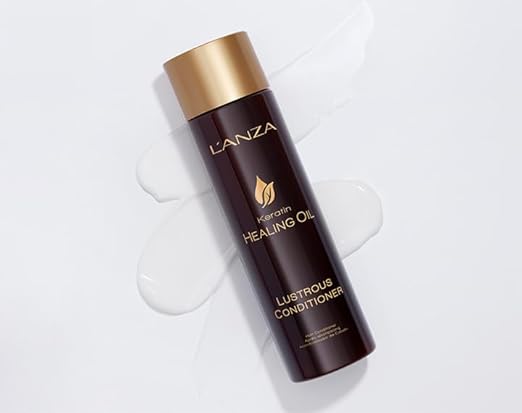 L'ANZA Keratin Healing Oil Lustrous Conditioner, Deep Conditioner for Dry Damaged Hair, Boosts Shine, Strength and Hair Health, Repair Damage and Prevent Frizz, Sulfate Free, Cruelty Free Infinity Warehouse