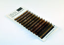 Alluring Signature Silk Lashes Dark BROWN C Curl .20MIX Alluring