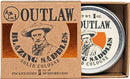 Western Solid Cologne for Men and Women - Smells like leather & gunpowder - Blazing Saddles by Outlaw - 1 oz hard cologne, Made in the USA Outlaw Soaps