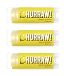 Hurraw! Lemon Lip Balm, 3 Pack: Organic, Certified Vegan, Cruelty and Gluten Free. Non-GMO, 100% Natural Ingredients. Bee, Shea, Soy and Palm Free. Made in USA HURRAW!