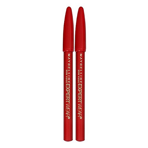 Maybelline Expert Wear Twin Brow & Eye Pencils, Light Brown [104] 2 ea (Pack of 6) Maybelline New York