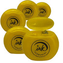 Pack of 5 INK Permanent Pre-Inked Mapping String Eyebrow Tattoo Microblading 15M (Yellow) Ink Permanent