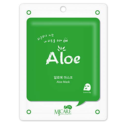 20 Pcs, Hydrating Premium Essence , Korean Beauty Facial Sheet, 45 Value-Pack, Aloe Essence The Elixir