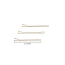 Heliums 2 Inch Wavy Bobby Pins, Brown Color, 48 Pins Heliums Store