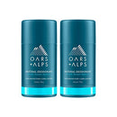 Oars + Alps Aluminum Free Deodorant for Men and Women, Aluminum Free and Alcohol Free, Vegan and Gluten Free, Fresh Ocean Splash, 2 Pack, 5.2 Oz Oars + Alps