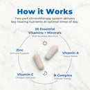 VitaMedica Clinical Support Formula - Wound Healing & Bruising - Pre & Post-Op Surgery Essential & Injury Recovery Multivitamin Supplement Infinity Warehouse