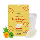 HARUTO Acne Pimple Patch XL (10 patches/1 pack) - Hydrocolloid Large acne Patch Spot Treatment, Tea tree spot healing patch, acne sticker for Body and Larger Breakouts, Haruto