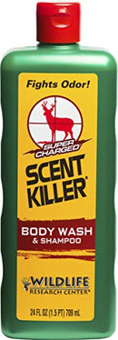 Scent Killer 540-24 Wildlife Research Body Wash and Shampoo, 24 Ounce Scent Killer