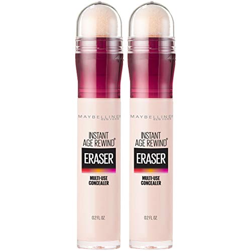 Maybelline Instant Age Rewind Eraser Dark Circles Treatment Multi-Use Concealer, Fair, 0.2 Fl Oz (Pack of 2) Maybelline New York