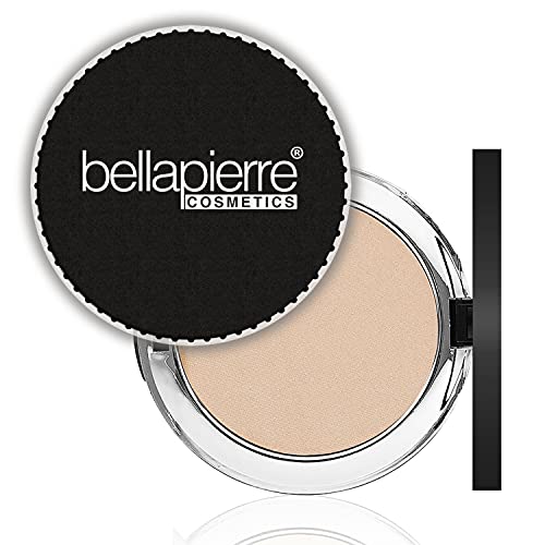 bellapierre 5-in-1 Compact Mineral Foundation SPF 15 | All-Natural Vegan & Cruelty Free Full Coverage Concealer | Hypoallergenic & Safe for All Skin Types | Oil & Talc Free - 0.35 Oz Latte bellapierre