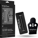The Rich Barber 1 Minute Blade Modifier & 10 Second Blade Setter, Black - Zero Gap Tool & Trimmer Sharpener for Sharper Lines, Cleaner Fades & Precision Detail (Compatible with Andis Outliners®) The Rich Barber
