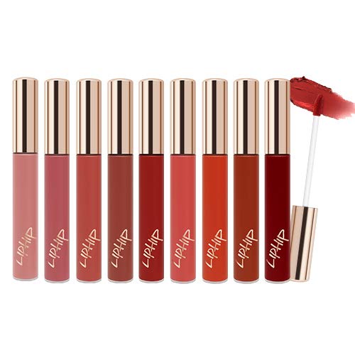 LIPHIP Lip Matte Liquid lipstick, Superstay Lip Tint with a Highly pigmented Color, Long Lasting Lip Stain, 6ml