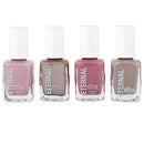Eternal Collection – 4 Piece Set: Long Lasting, Quick Dry, Mirror Shine Nail Polish Set – Hardener, Bright and Shiny Finish - 0.46 Fluid Ounces Each (Nude Rose Gold) Eternal