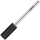 USA PANA Professional 3/32" Shank Size - Flat Top Small Barrel Carbide Bit - 5X Coarse Grit to Extra Fine Grit - Gold, Silver, DLC Black - Nail Drill Bit for Dremel Machine (Extra Fine, DLC Black) PANA