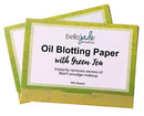 Oil Blotting Paper Sheets – Instantly Absorbs Excess Oil and Shine from Face without Smudging Makeup – Large size, 200 Tissues … (green tea) Bella Jade