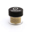 GLITTIES - Gold Jewel - Holographic Loose Fine Glitter Powder (.008") - Great for Nail Art, Nail Polish, Gel, Gel Polish or Acrylic Nail Powder - Solvent Resistant - (10 Gram Jar) Glitties