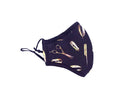 Barber Face Shield Hair Stylist Face Mask, Face Cover, Reuseable, Adjustable, Washable, King Midas (Black & Gold) King Midas Empire