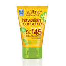 Alba Botanica Sunscreen Lotion SPF 45, Green Tea, 4 Oz (Packaging May Vary) Alba Botanica