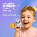 Well Before Kids U Shaped Electric Toothbrush with 5 Brush Heads, Ultrasonic, 5 Modes, IPX7 Waterproof Design (Spaceman, Grey Ages 2-7) Infinity Warehouse