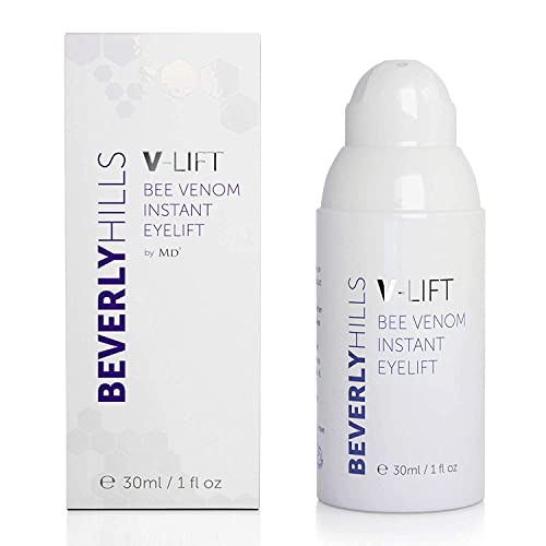 Beverly Hills V-Lift Instant Eye Lift and Eye Tuck Bee Venom Serum for Treating Puffy Eyes, Dark Circles, and Wrinkles BEVERLY HILLS