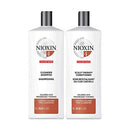 Nioxin System 4 for Color Treated Hair with Progressed Thinning Cleanser Shampoo (33.8 Ounce) and Scalp Therapy Conditioner (33.8 Ounce) Set Nioxin