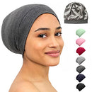 Satin Bonnet Lined Sleeping Beanie Hat Bamboo Headwear Frizzy Natural Hair Nurse Cap for Women and Men CAPLORD