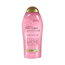OGX Pink sea salt & rosewater gentle soothing body scrub, 19.5 Ounce, 1.0 Count OGX