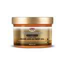 African Pride Black Castor Miracle Extra Hold Braid, Loc, Twist Gel - Tames Frizz & Edges, No Parabens, No Sulfates, No Mineral Oil, No Petrolatum, Contains Black Castor & Coconut Oil, 8 oz African Pride