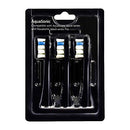 AquaSonic ProFlex Brush Head Replacement 3-Pack - Upgraded ProFlex Brush Heads For Improved Plaque Removal Aquasonic