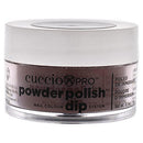 Cuccio Colour Powder Nail Polish - Lacquer For Manicure And Pedicure - Highly Pigmented Powder That Is Finely Milled - Durable Finish, Flawless Rich Color - Easy To Apply - S'more Please - 0.5 Oz Cuccio