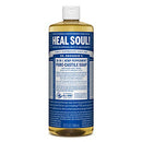 Dr. Bronner’s - Pure-Castile Liquid Soap (Peppermint, 32 ounce) - Made with Organic Oils, 18-in-1 Uses: Face, Body, Hair, Laundry, Pets and Dishes, Concentrated, Vegan, Non-GMO Dr. Bronner's