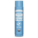 Dr. Bronner's Magic Soaps Organic Naked Unflavored Lip Balm, 0.15 Ounce Dr. Bronner's