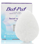 Buf-Puf Regular Facial Sponge Dermatologist Developed Removes DeepDown Dirt that Causes Breakouts and Blackheads Reusable Exfoliating, white, 1 Count Buf-Puf