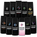12 AXE body spray deodrant Anit-Aerspirant (12X 150 ml/5.07 oz, Mix within the available kinds) AXE