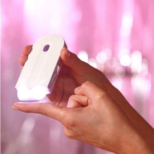Women Laser Rechargeable Epilator Remover Smooth Touch Hair Removal Instant Pain Free Razor Sensor- Light Technology Hair Remove (Color : White) Generic