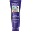 L'Oreal Paris EverPure Sulfate Free Brass Toning Purple Conditioner for Blonde, Bleached, Silver, or Brown Highlighted Hair, 6.8 Fl; Oz (Packaging May Vary) L'Oreal Paris