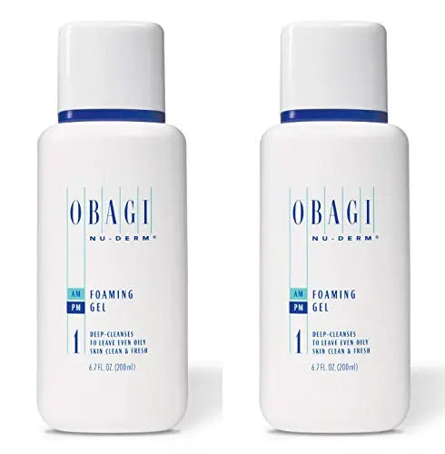 Obagi Medical Nu-Derm Foaming Gel 6.7 OZ Pack of 2 Obagi Medical