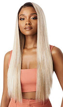Outre LACEFRONT COLORBOMB Loose Straight Willow Tree Style Salon-Quality Colors Premium High Heat Resisitant Synthetic, Celebrity Baddies & Social Media Influencers Flaunting - KOURTNEY (1) Outre