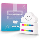 Bath Bombs with Rainbow Bubble, Ribivaul XXXL Size 6.5oz x3 Handmade Bath Bombs with Pure Ingredients, Bath Bombs for Women and Kids with Rich Bubbles, Great Gift Option for Christmas, Halloween Ribivaul