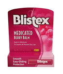 Blistex Medicated Berry Balm SPF 15 0.15 oz (Pack of 4) Blistex