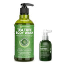 Roycederm Tea Tree Care Bundle: Antifungal Body Wash & Scalp Relief Spray Infinity Warehouse