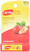 Carmex Lip Balm Stick, Strawberry, 3 Count Carmex