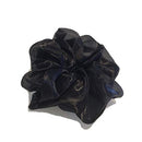 ANYA accessories Oversized Scrunchie | Extra Large Organza Look Hair Tie (Black Pearl) ANYA accessories Store