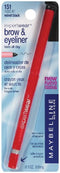 Maybelline Expert Wear Brow & Eyeliner Pencil, Velvet Black, 0.01 oz. Maybelline New York