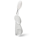 RADIUS Big Brush BPA Free & ADA Accepted Toothbrush Designed to Improve Gum Health & Reduce Gum Issues - Right Hand - Marble - Pack of 1 RADIUS