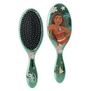 Wet Brush Disney Original Detangler Brush Princess Wholehearted - Moana, Teal - All Hair Types - Ultra-Soft IntelliFlex Bristles Glide Through Tangles with Ease Wet Brush