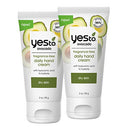 Yes To Avocado Fragrance Free Daily Hand Cream 3 Oz, 2 Pack + Dry Skin + Hydrate and Nourish Skin + Avocado Oil and Hyaluronic Acid + Vegan + 96 Natural Ingredients Yes To