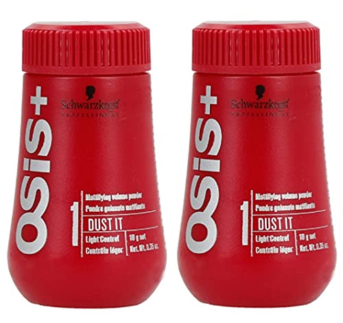 Schwarzkopf OSiS Dust It - Mattifying Powder (0.35 oz) Pack Of Two Schwarzkopf